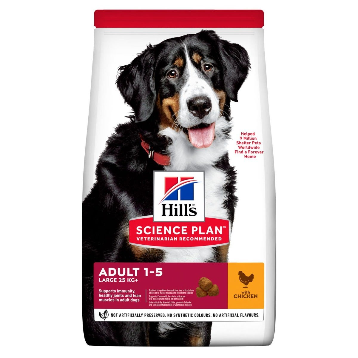 Hill's Science Plan Large Breed Adult Cibo Secco Con Pollo Cani Adulti Taglia Grande Sacco 12kg-2