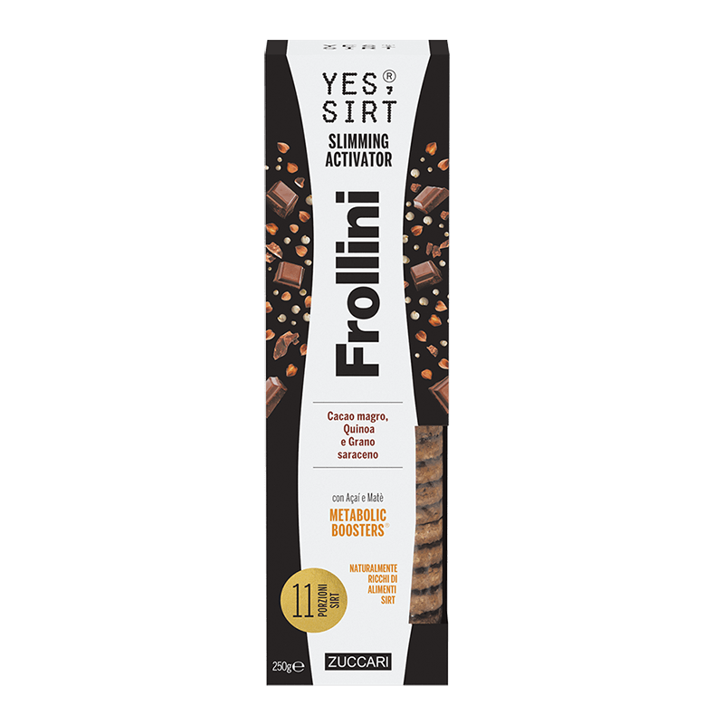 Yes Sirt Frollini Cacao Magro Quinoa E Grano Saraceno 250g-1