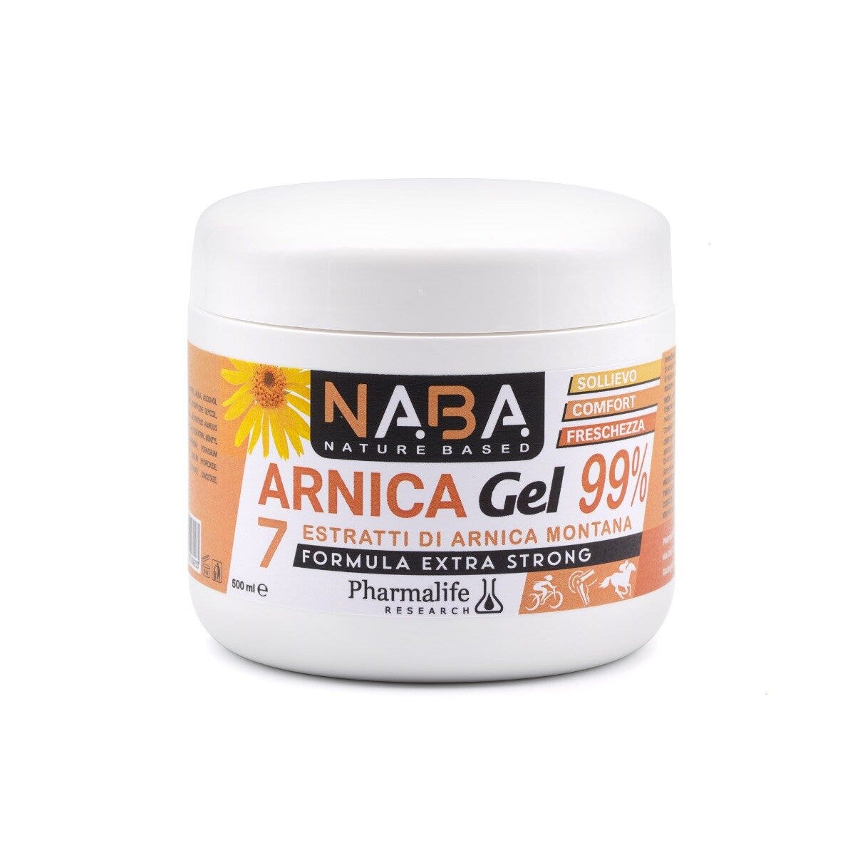 Pharmalife Na.Ba. Arnica Gel 99% 500ml-2