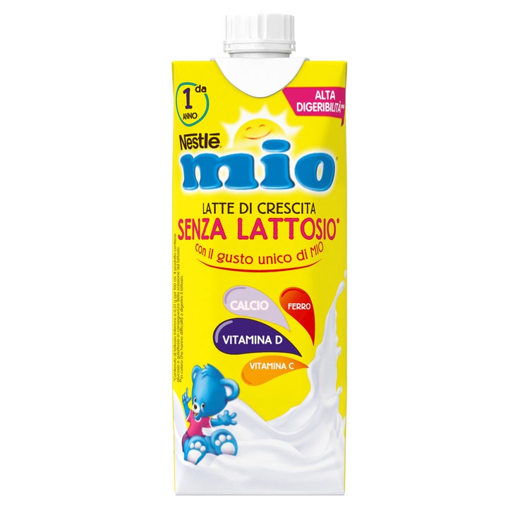 Nestlè Mio Latte Di Crescita Senza Lattosio Liquido Brick 500ml-11
