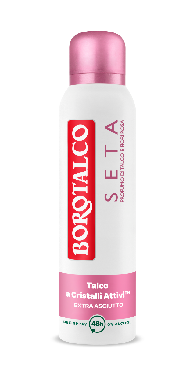 Borotalco Deodorante Spray Seta 150ml-1