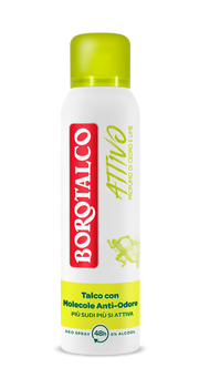 Borotalco Deodorante Spray Attivo Giallo 150ml-1