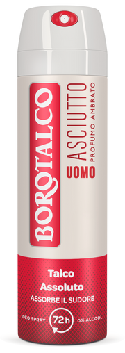 Borotalco Deodorante Uomo Spray Asciutto 150ml-2