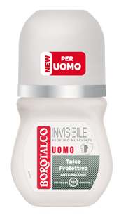 Borotalco Deodorante Uomo Roll-On Invisibile 50ml-1