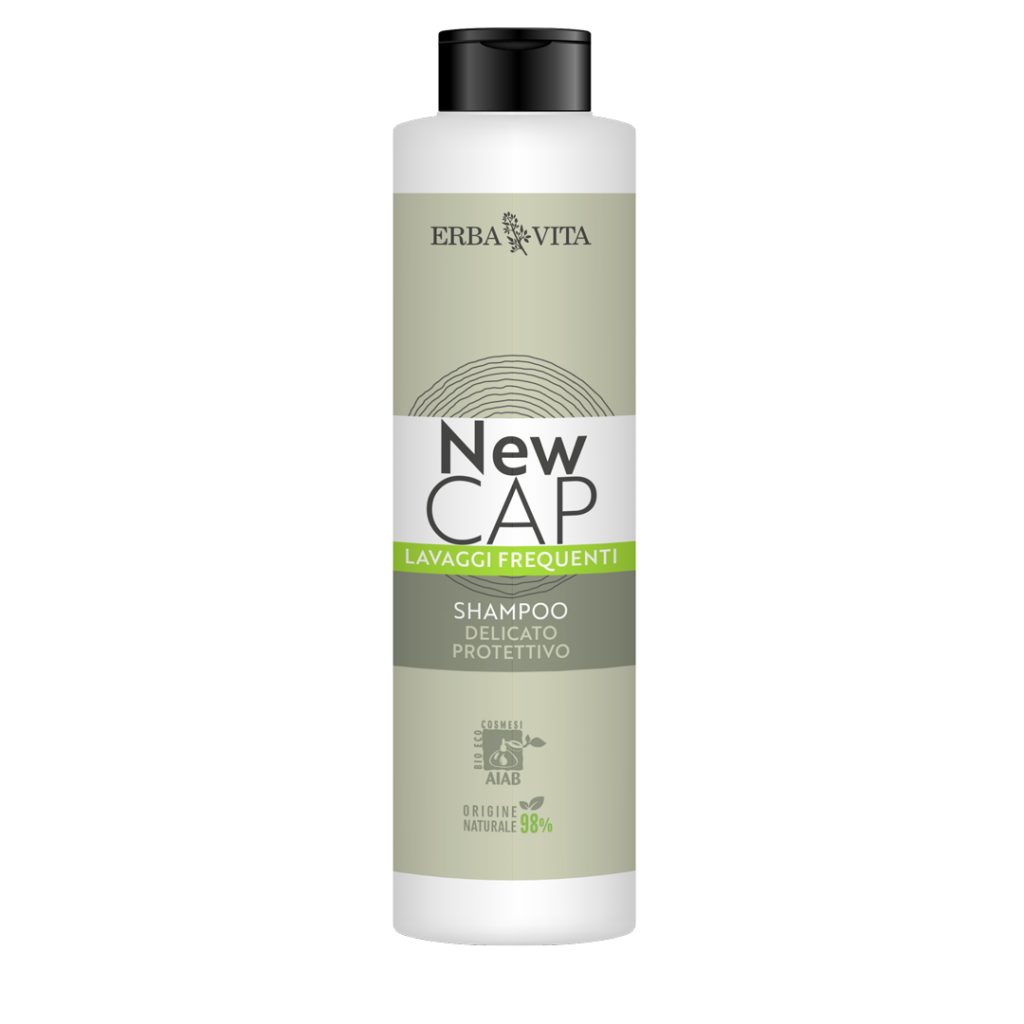 Erba Vita New Cap Shampoo Lavaggi Frequenti 250ml-2