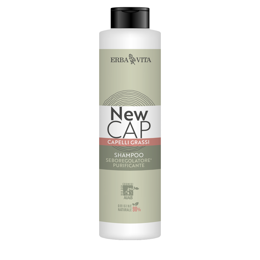 Erba Vita New Cap Shampoo Capelli Grassi 250ml-2