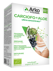 Arkofluid Carciofo + Aloe Vera 20 Flaconcini Da 200g-1