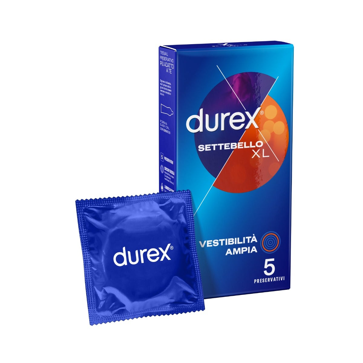Durex Settebello XL 5 Preservativi-2