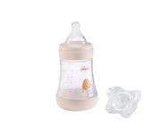 Chicco Perfect 5 Biberon 0Mesi+ 150ml + Gommottino 0-2 Mesi Silicone Neutro-1