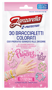 Zanzarella Braccialetti Colorati Princess 30 Pezzi-2