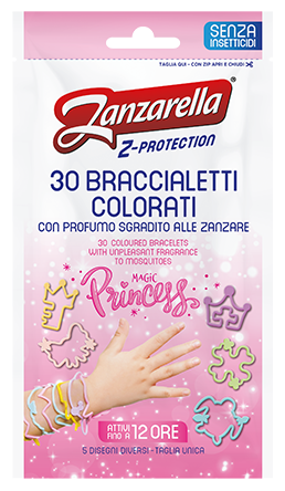 Zanzarella Braccialetti Colorati Princess 30 Pezzi-2