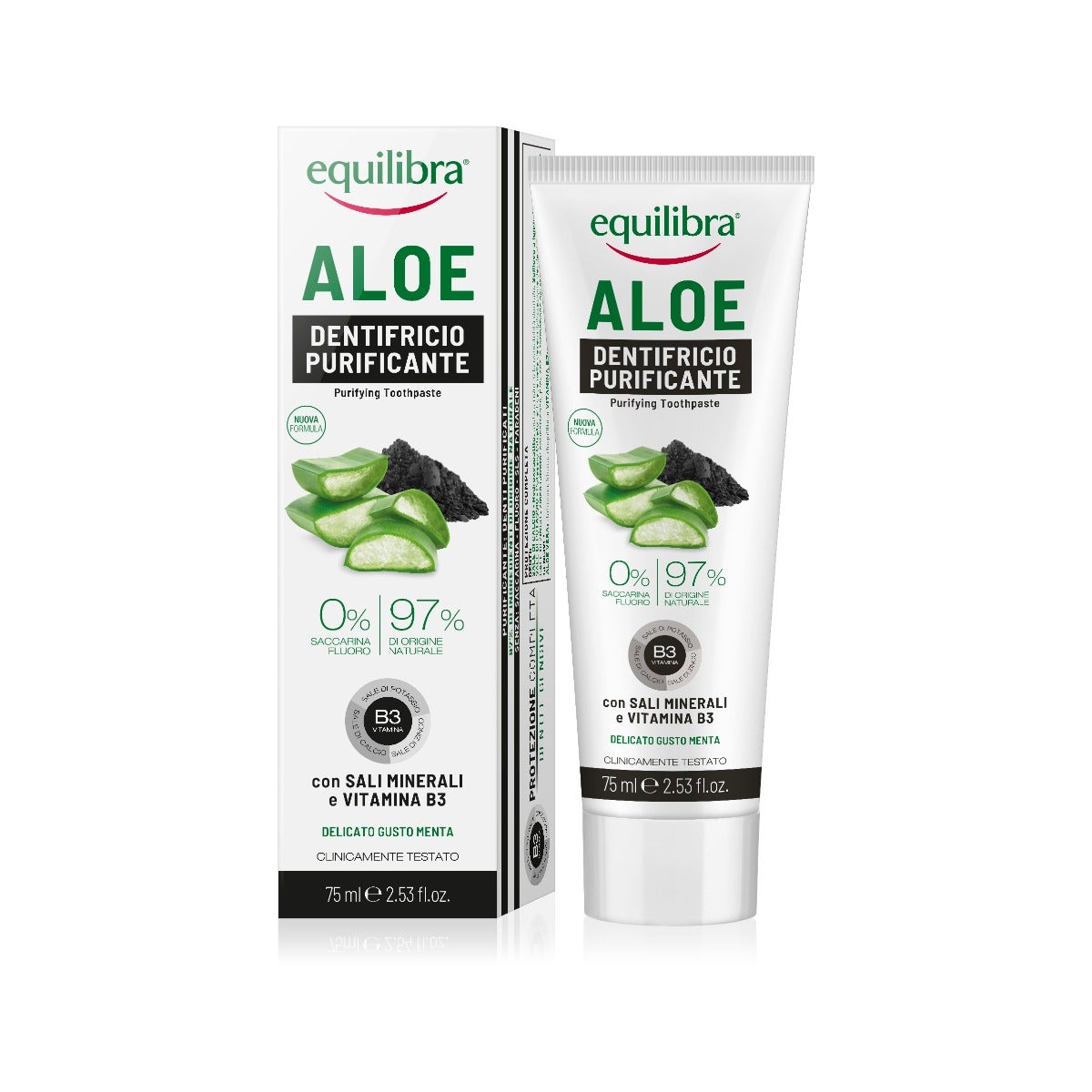 Equilibra Aloe Dentifricio Purificante 75ml-6