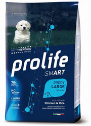 Prolife Dog Smart Chicken & Rice Cibo Secco Per Cani Cuccioli Taglia Grande Sacco 2,5 Kg-2