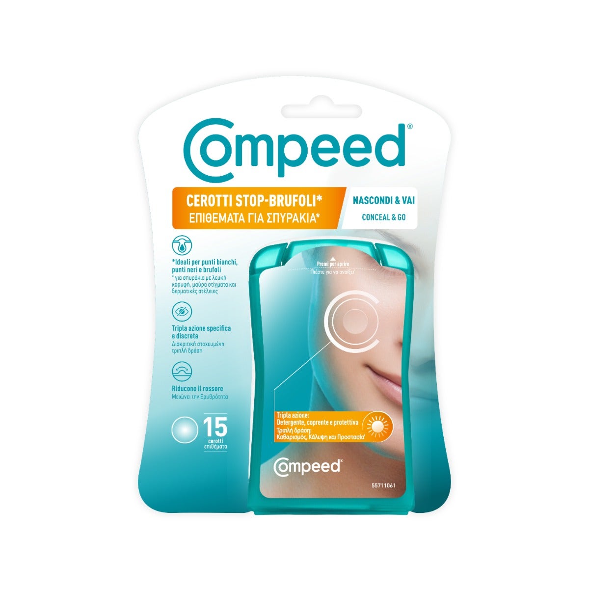 Compeed Cerotti Stop Brufoli 15 Pezzi-4