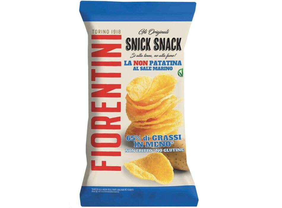 Fiorentini Snick Snack La non Patatina al Sale Marino 70g-1