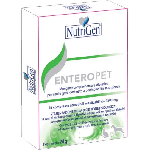 Enteropet Mangime Complementare Cani/Gatti 16 Compresse-2