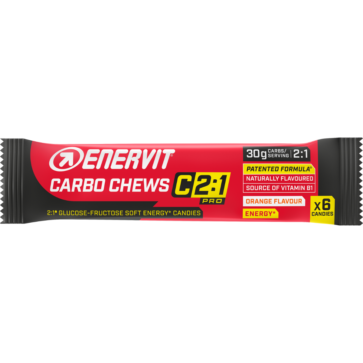 Enervit Carbo Chews C2:1 Pro Caramelle Gommose Energetiche 34g-3