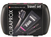 Curaprox Black is White Travel Set Dentifricio 10ml + Spazzolino-1