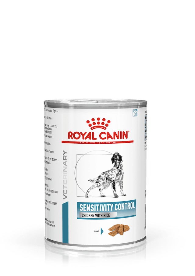 Royal Canin Veterinary Sensitivity Control Paté Con Pollo/Riso Per Cani Adulti Barattolo 410g-2