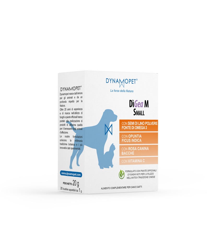 Dynamopet Digea M Small Alimento Complementare Per Cani e Gatti 20 Bustine-2