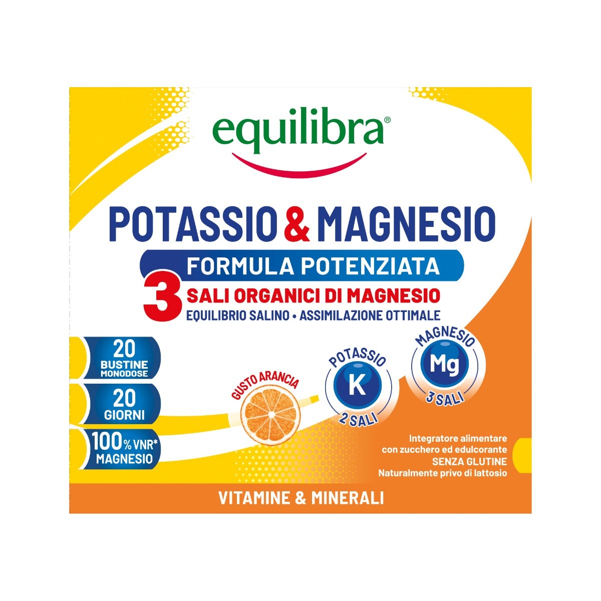 Equilibra Potassio & Magnesio 3 Sali 20 Bustine-10