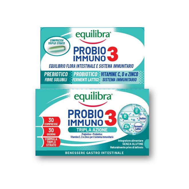 Equilibra Probio 3 -immuno 30 Compresse Triplostrato-5