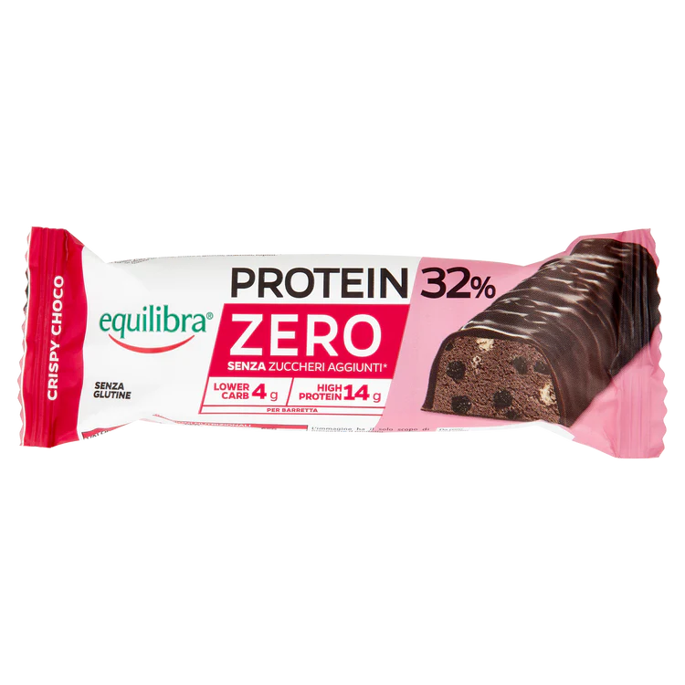 Equilibra Protein 32% Zero Crispy Choco Barretta 45g-5