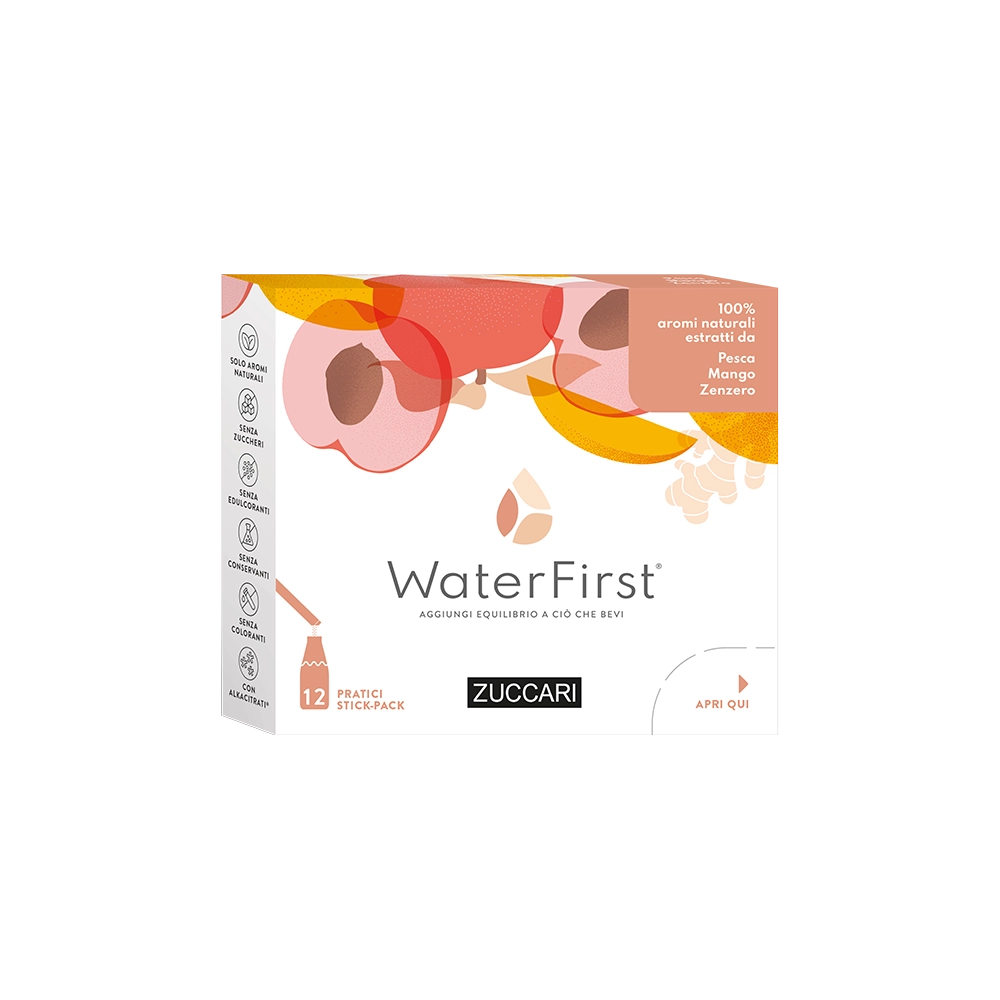 Zuccari WaterFirst Pesca, Mango, Zenzero 12 Stick-2