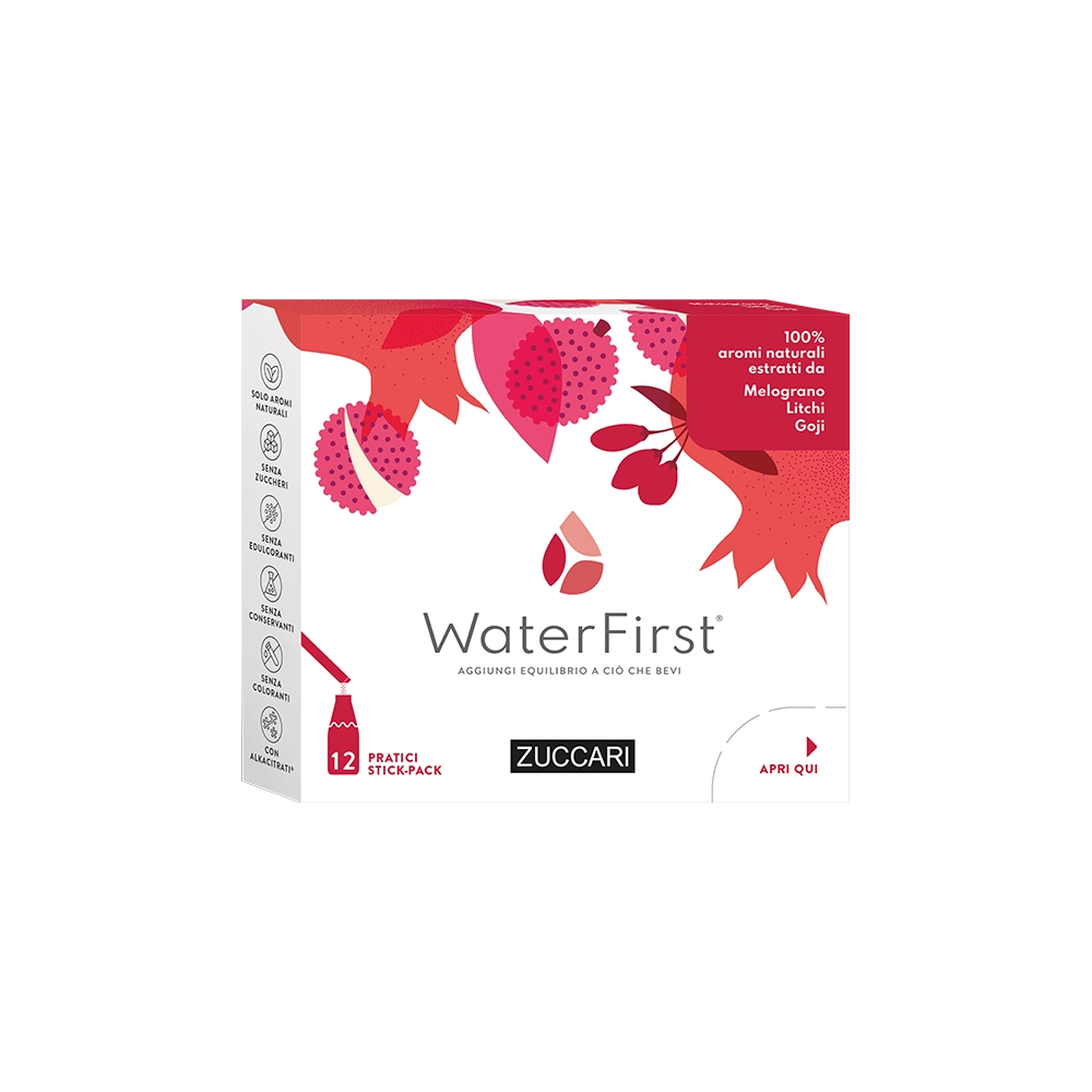 Zuccari WaterFirst Melograno, Litch, Goji 12 Stick-2