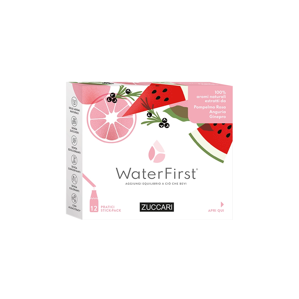 Zuccari WaterFirst Pompelmo Rosa/Anguria/Ginepro 12 Stick-2