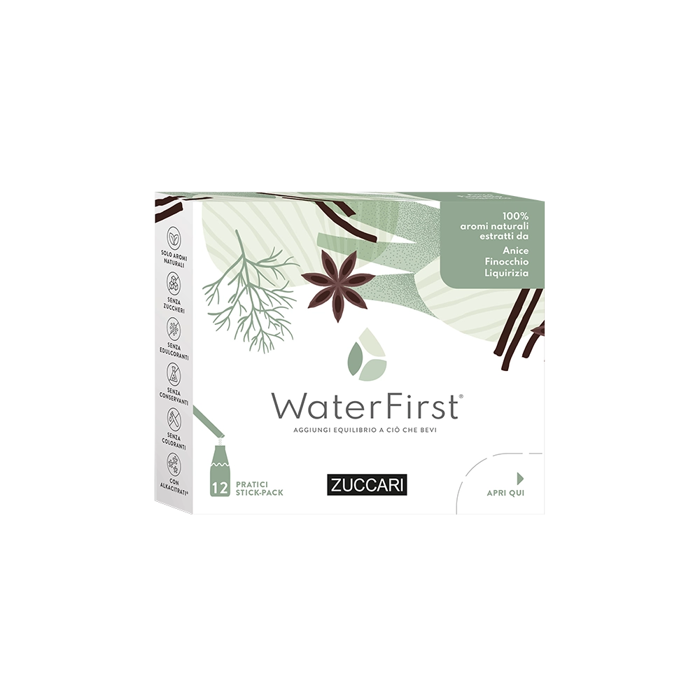 Zuccari WaterFirst Anice/Finocchio/Liquirizia 12 Stick-2