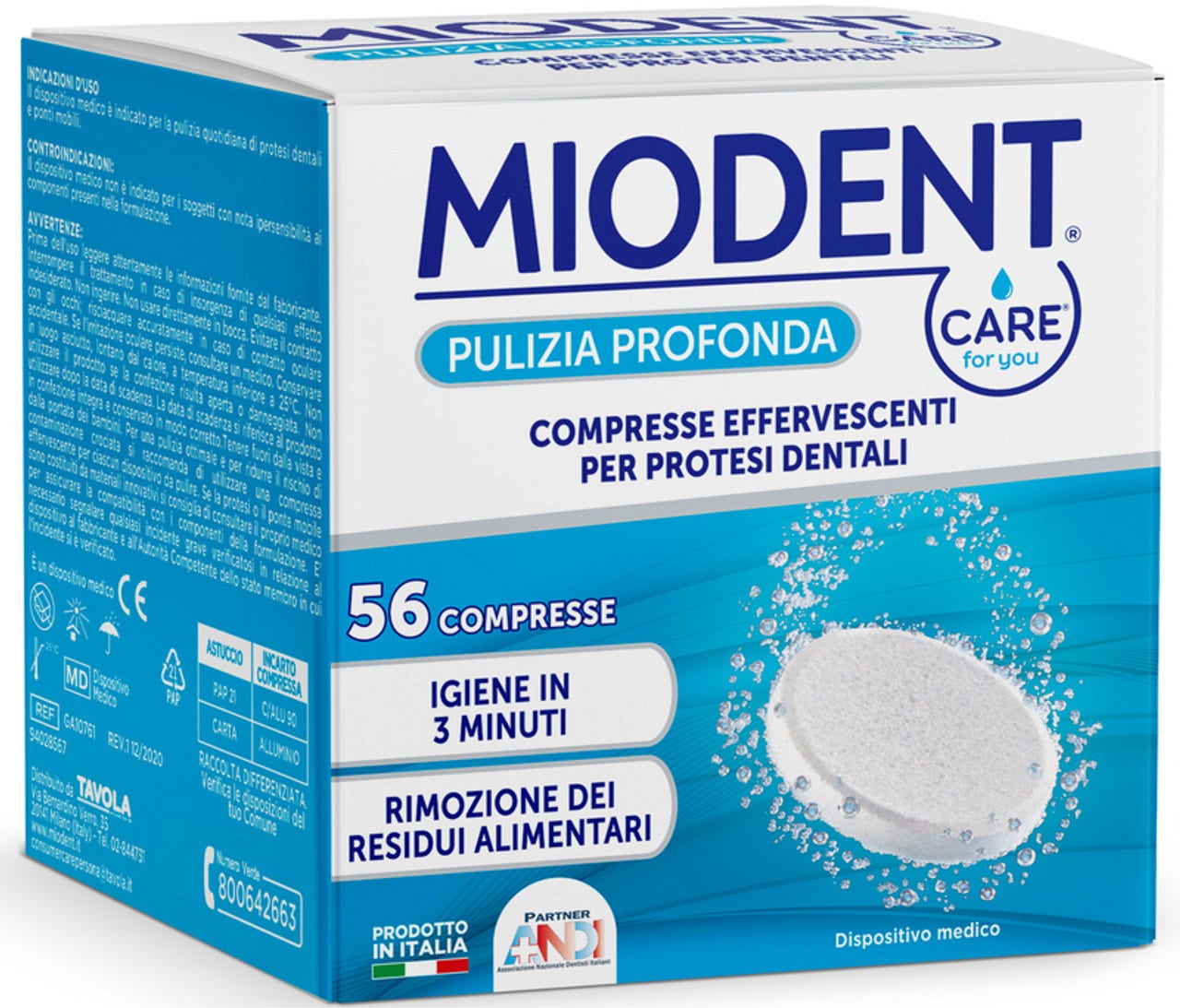 Tavola Miodent 56 Compresse-2
