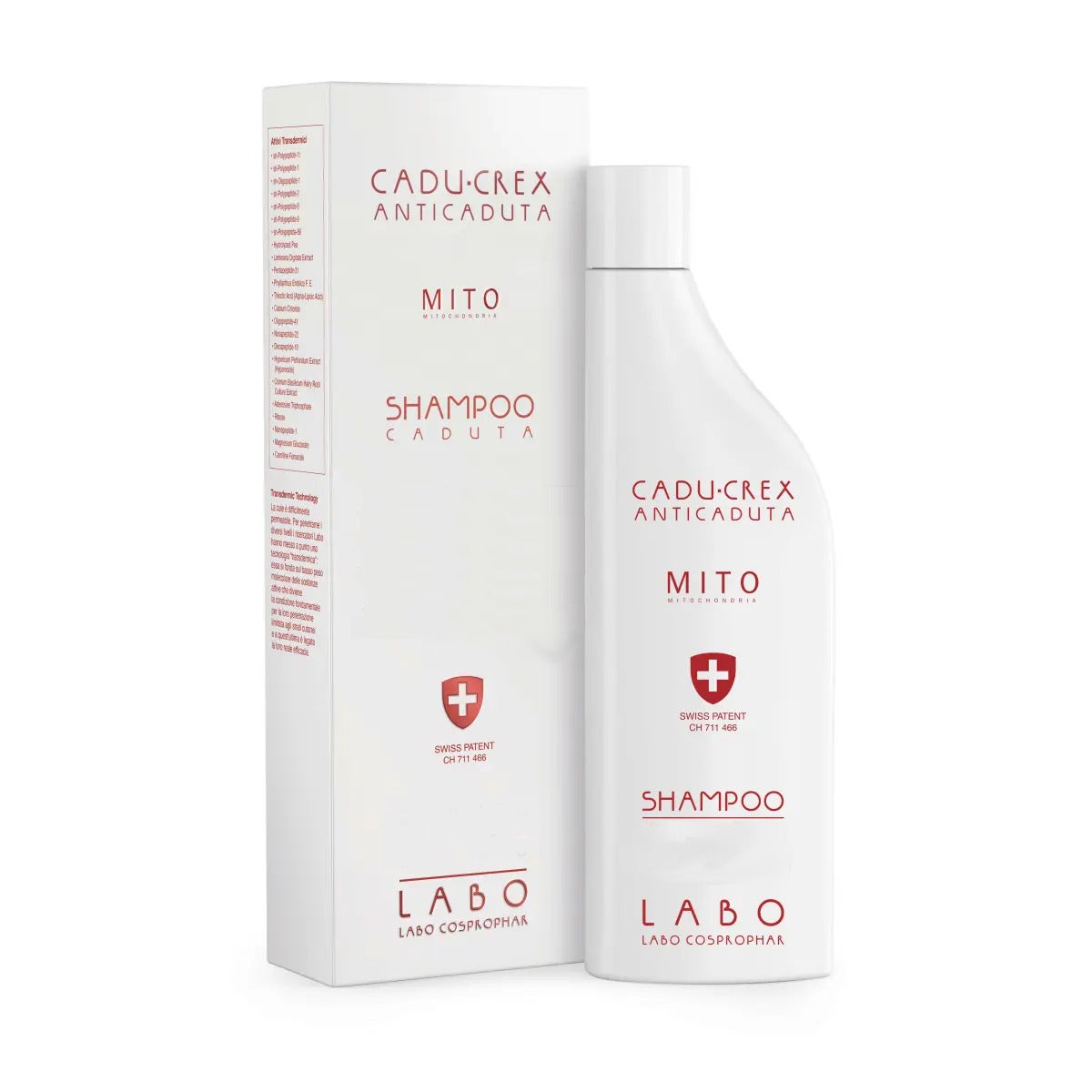 Cadu-Crex Anti-Caduta Mito Shampoo Caduta Abbondante Donna 150ml-2