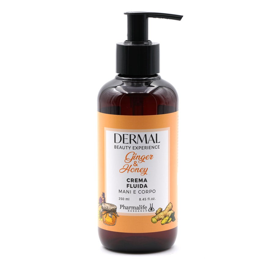 Dermal Ginger & Honey Crema Fluida Mani/Corpo 250ml-2