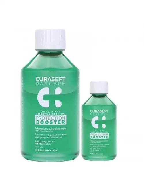 Curasept Daycare Collutorio Protection Booster Herbal Invasion 500ml + 100ml-1