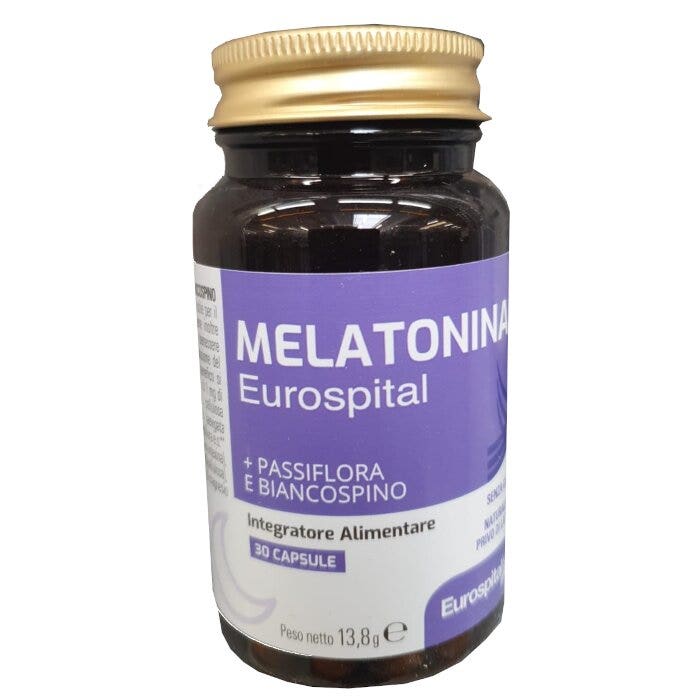 Eurospital Melatonina Passiflora E Biancospino 30 Capsule-1