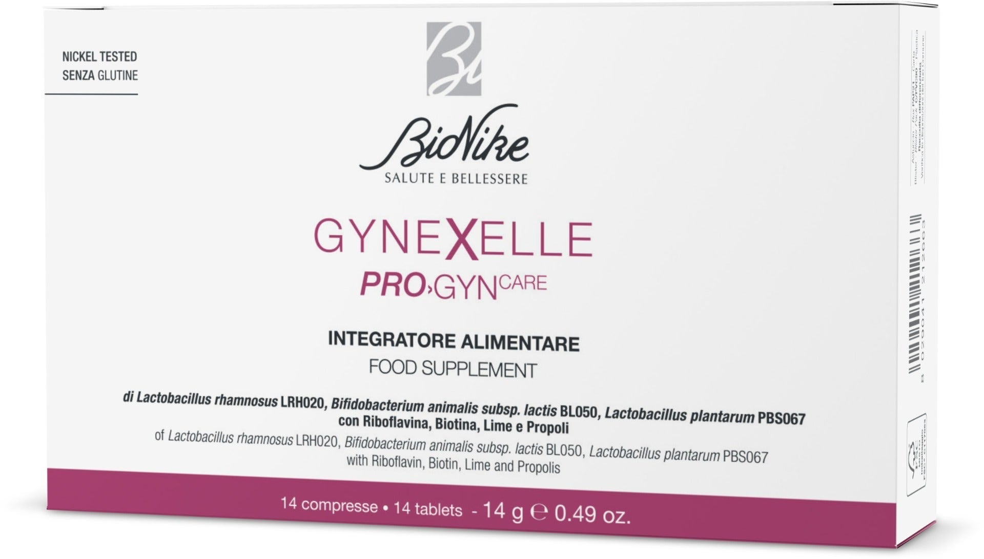 Bionike Gynexelle Pro Gyn Care 14 Compresse-2