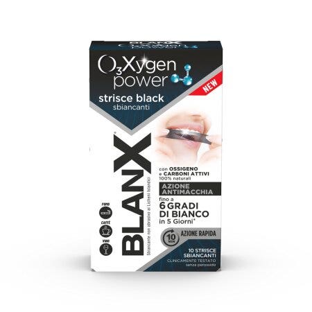 Blanx O3X Black Strisce Sbiancanti 5 Bustine-1