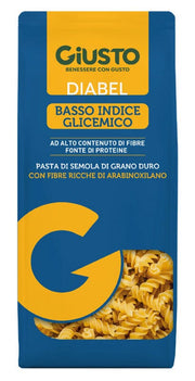 Giusto Diabel Basso Indice Glicemico Pasta Fusilli 400g-1