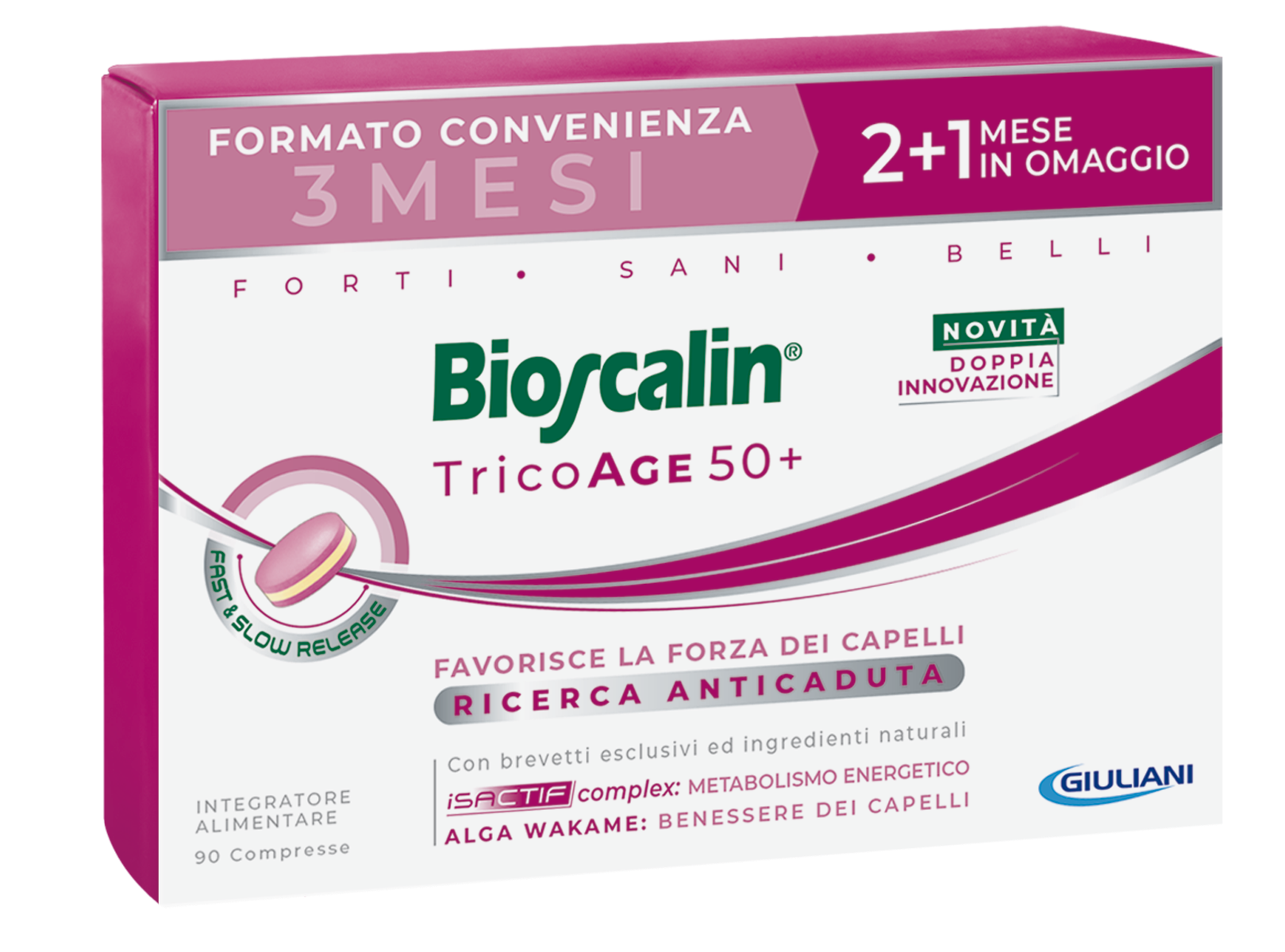 Bioscalin Tricoage 90 Compresse-3