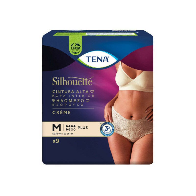 Tena Silhouette Creme Taglia M 9 Pezzi-1