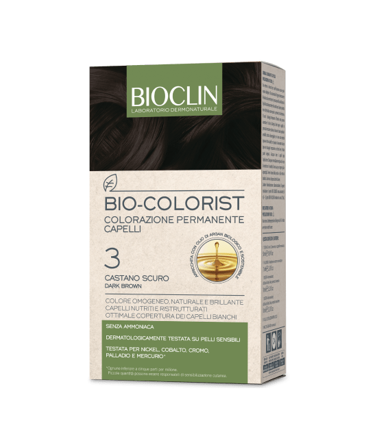 Bioclin Bio Colorist Colorazione Permanente 3 Castano Scuro-1