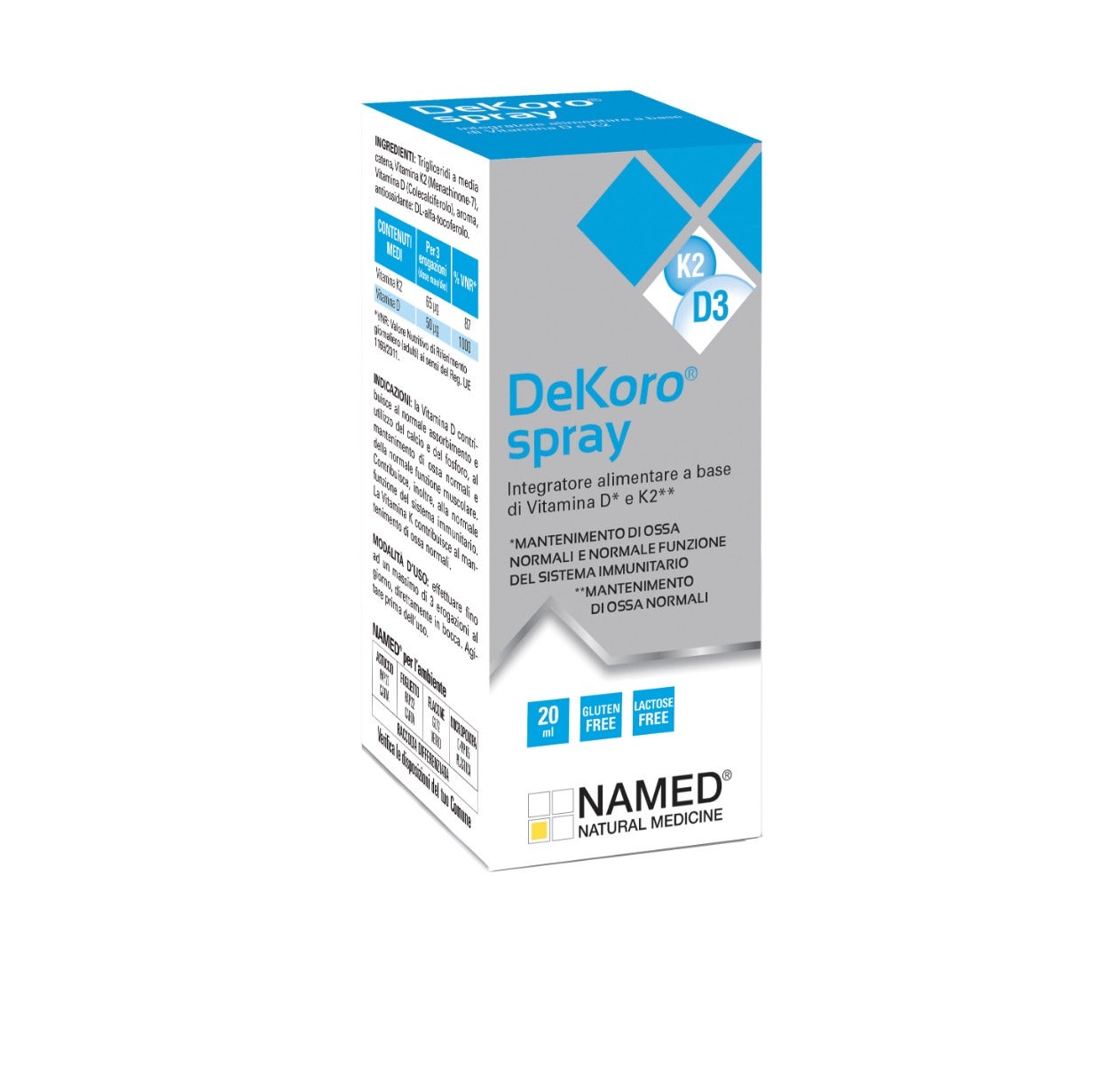 Named Dekoro Spray Integratore Ossa 20ml-2