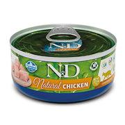 Farmina N&D Natural Chicken Cibo Umido Gatti Adulti Lattina 140g-2