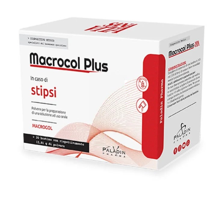 Sanavita Macrocol Plus Trattamento Stipsi 20 Bustine-3