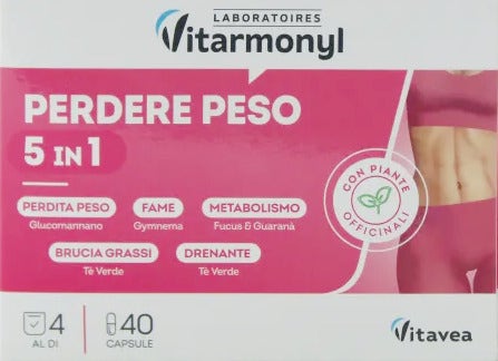 Vitarmonyl 5 In 1 Perdere Peso 40 Capsule-3