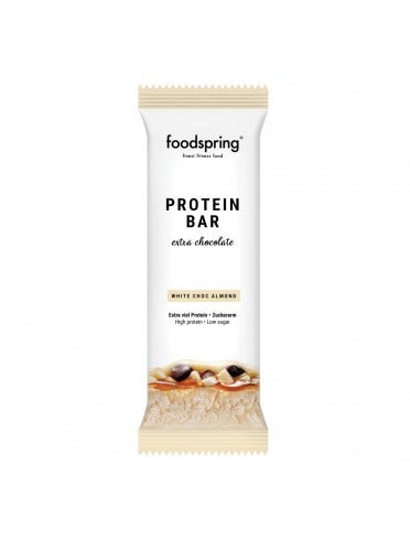 Foodspring Barretta Proteica Extra Cioccolato Bianco E Mandorle 45g-4