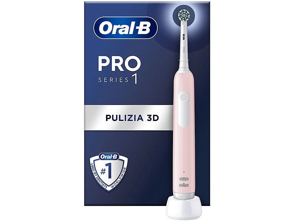Oral-B Pro Series 1 Spazzolino Elettrico Rosa + 1 Testina Di Ricambio-2