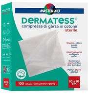Master-Aid Compressa di Garza Cotone Sterile 10X10cm-1