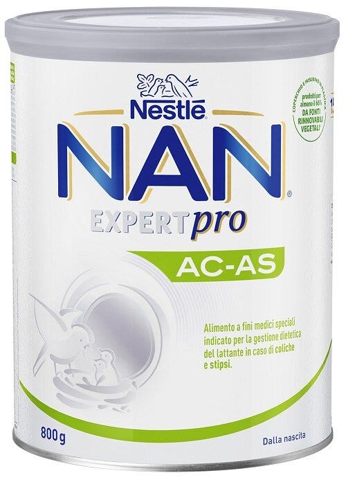 Nan Expert Pro Ac+As Alimento Dalla Nascita 800g-1